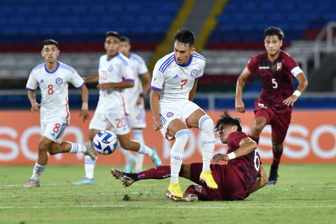 Venezuela defeated Chile 1-0 and remains with the place at the end of the South American U-20