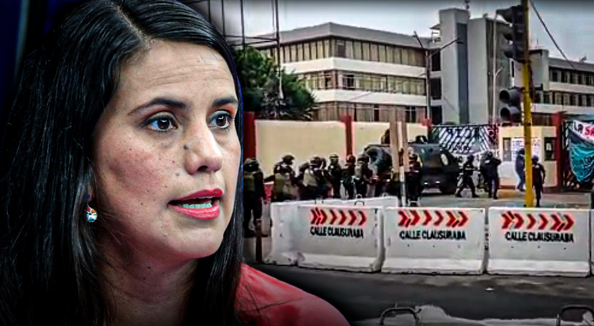 Verónica Mendoza questions police intervention in San Marcos: "Act typical of a dictatorship"