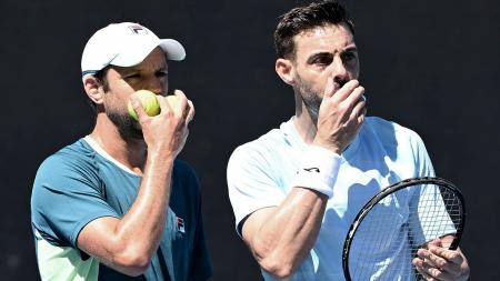 Zeballos, with Granollers, reached the doubles semifinal at the Australian Open