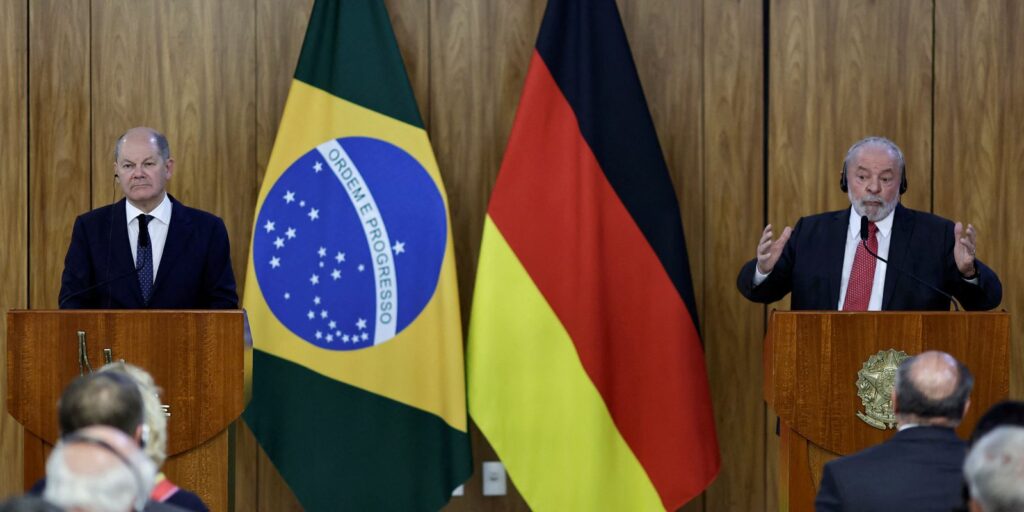 "Brazilian democracy was able to resist"says German Chancellor