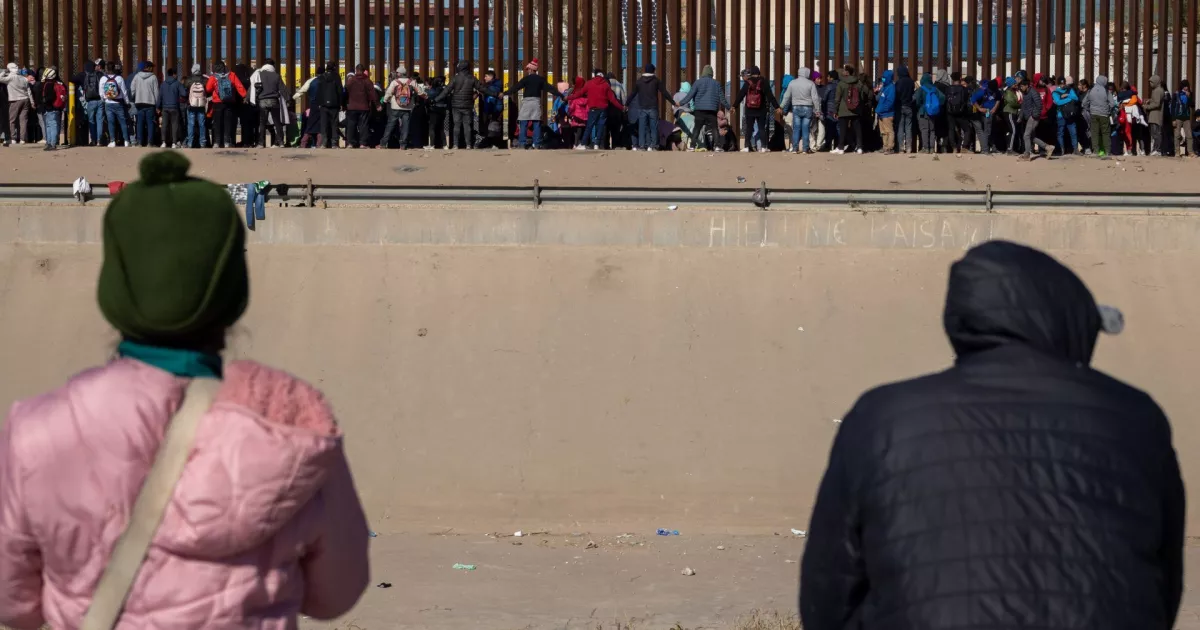 "Let us go to the US, we are suffering in Mexico"they ask for migrants at the border