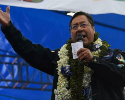 "Peasants fight to recover democracy"Arce alludes for the first time to the conflicts in Peru