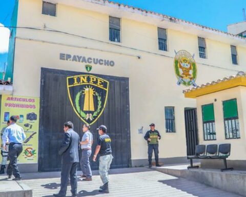 50% of the inmates of the Ayacucho prison are for the crime of drug trafficking