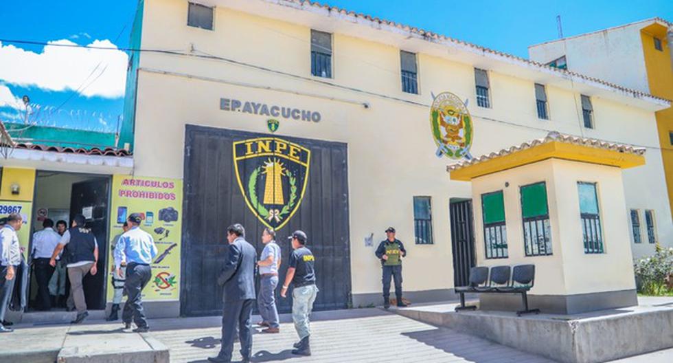 50% of the inmates of the Ayacucho prison are for the crime of drug trafficking