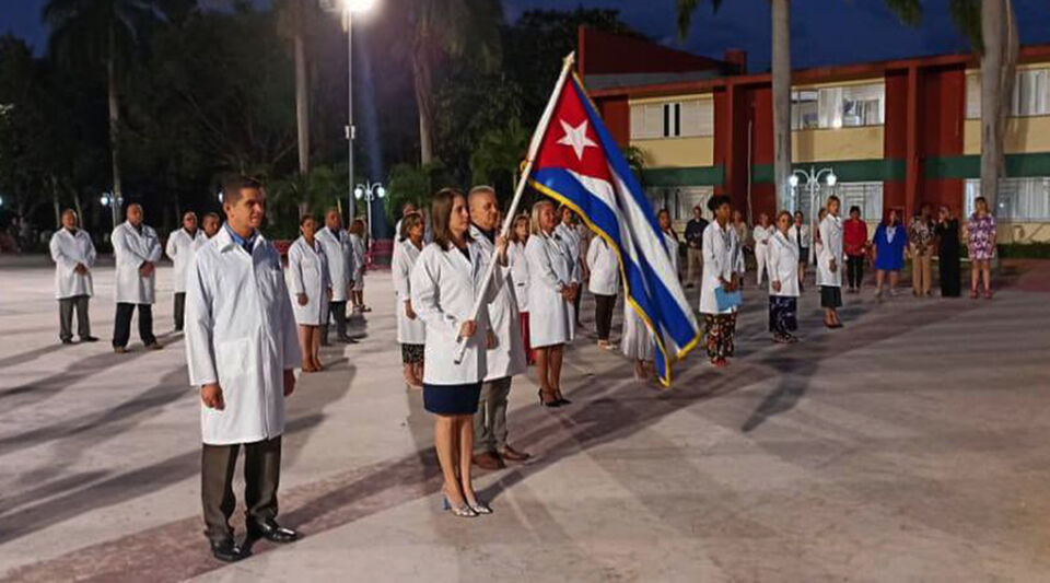 A brigade with 27 Cuban health workers travels to support Turkey and Syria