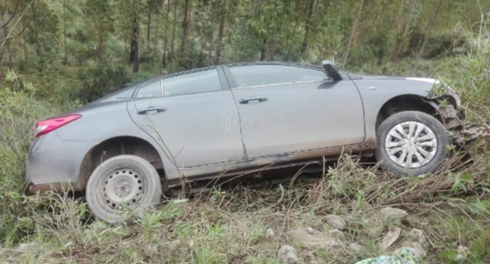 A girl is injured after a traffic accident in Huancavelica