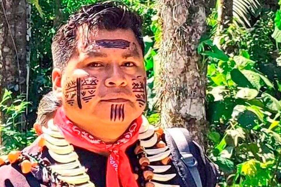 A man arrested for the murder of Eduardo Mendúa, indigenous leader of Ecuador