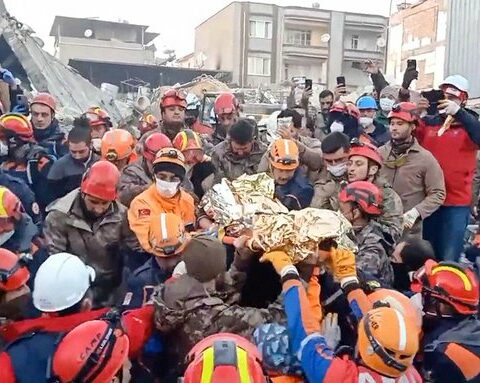 A survivor is rescued 278 hours after the earthquake in Turkey