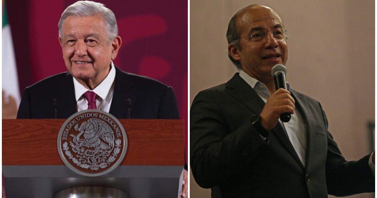 AMLO takes Calderón to speak and calls on the opposition to group towards 2024