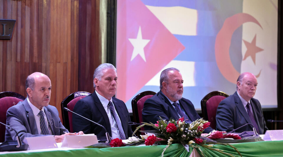 Algeria strengthens its economic and commercial cooperation with Cuba