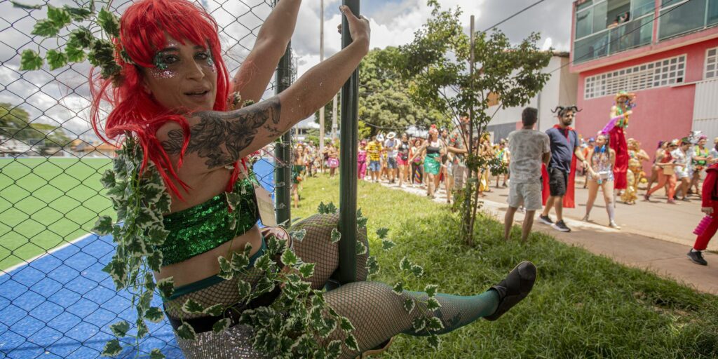 Bloco das Crepadeiras debuts at the carnival in Brasília