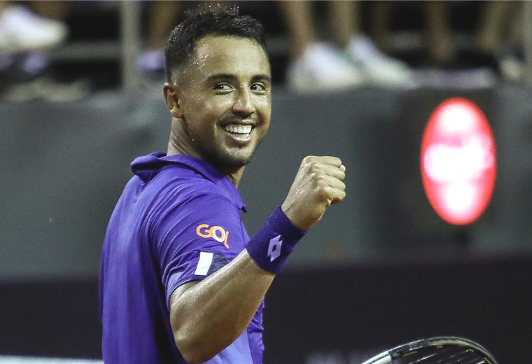 Bolivian Hugo Dellien gets back into the top 100 of the world tennis ranking