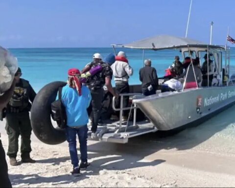 Balseros cubanos, Patrulla Fronteriza, Dry Tortugas