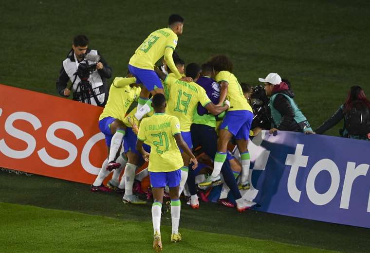 Brazil, champion of the South American U-20 by beating Uruguay 2-0