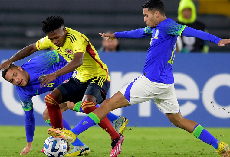 Brazil draws with Colombia (0-0) in the South American Sub-20 and loses ground in the fight for the title