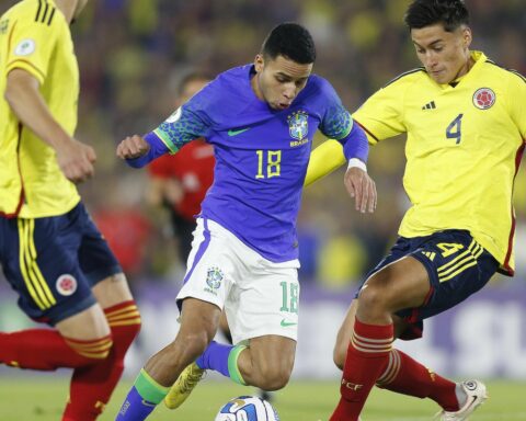 Brazil is 0-0 with Colombia in the South American sub-20