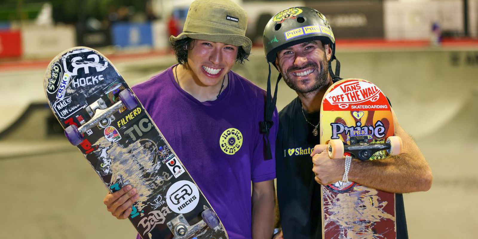 Brazil places two athletes on the podium of the World Skate Park