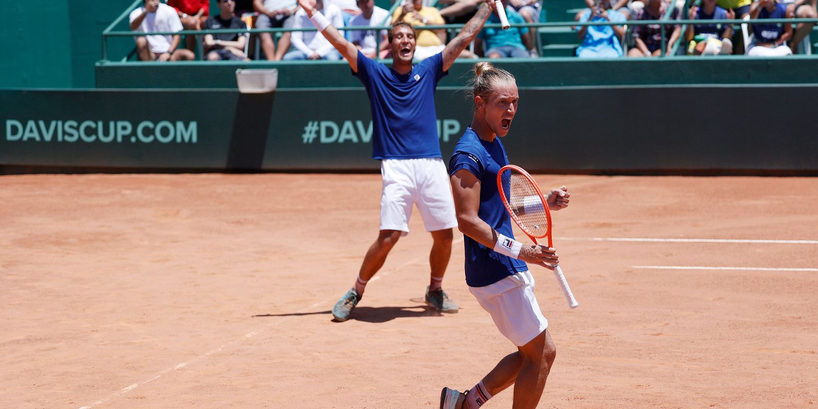 Brazil wins in the doubles and overcomes China in the Davis Cup Playoffs