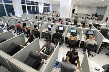 Call center workers achieved an increase of 22.9 percent