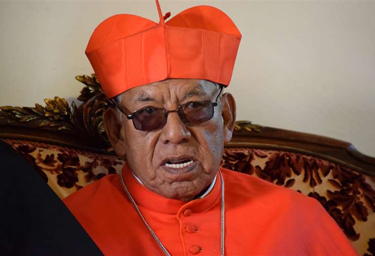 Cardinal Toribio Ticona is hospitalized for a fall and has three fractured ribs