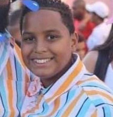The boy Donaly Martínez killed by a police officer in Santiago
