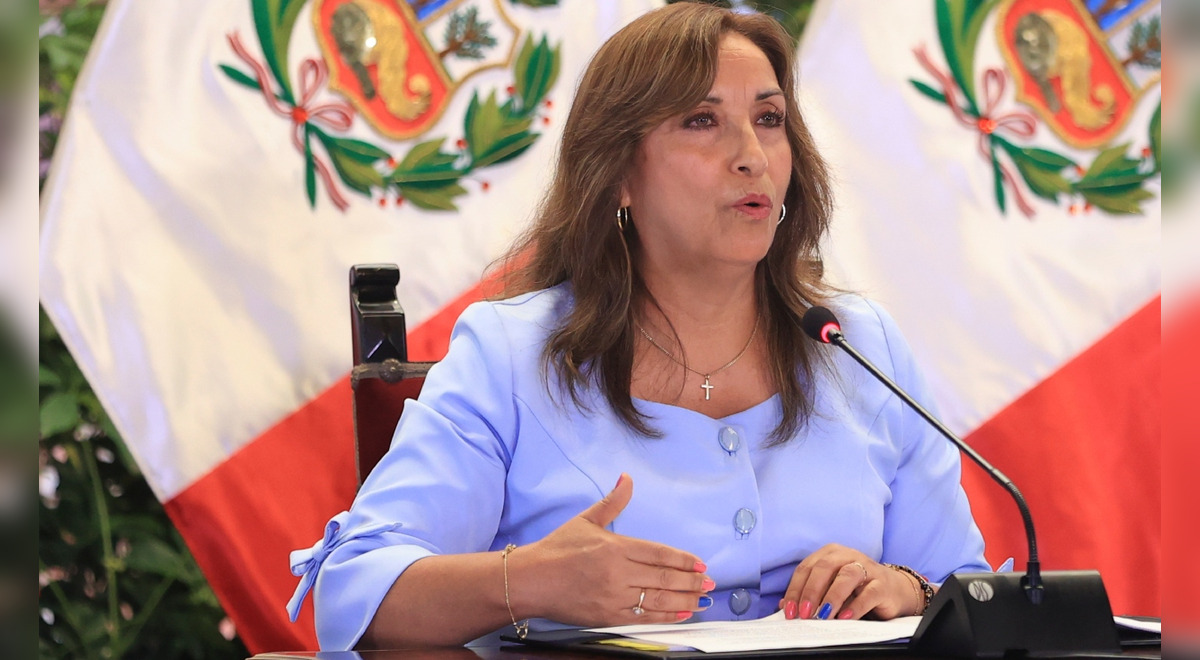 Dina Boluarte announces that she will strengthen the "meritocracy" in the presidential office