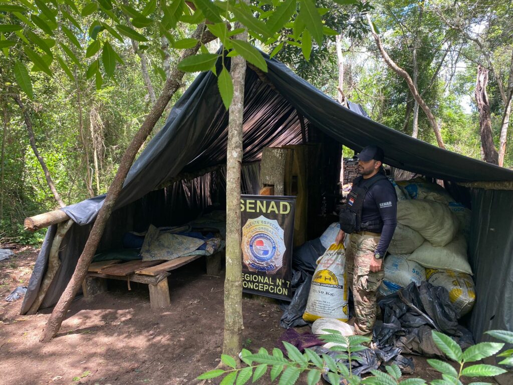 Drug camps found inside national park