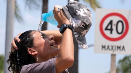 Extreme heat: 16 districts on meteorological alert, including Mendoza with a red level