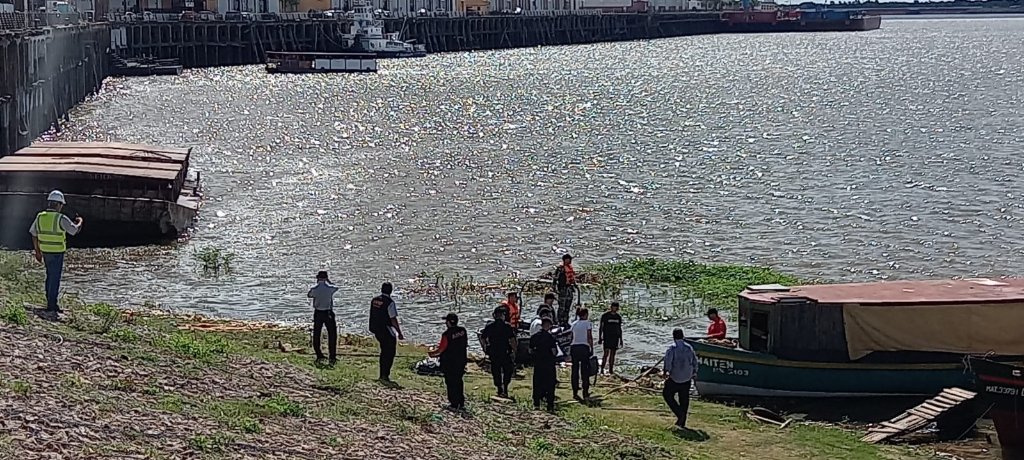 Fisherman drowned in the Port of Asunción