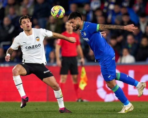 Getafe de Alderete takes a breather and sinks Valencia