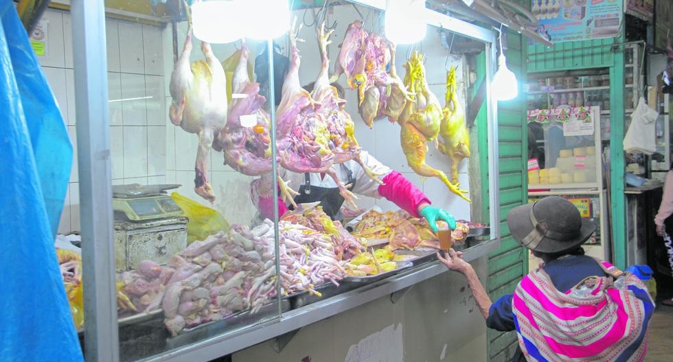 Good news: the kilo of chicken drops to S/9.00 in Huancayo markets