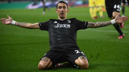 Great goal from the corner and hat-trick: Di María's show that gave Juventus the qualification