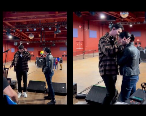 Haydée Milanés llora de emoción al escuchar a Leoni cantando una canción de su padre