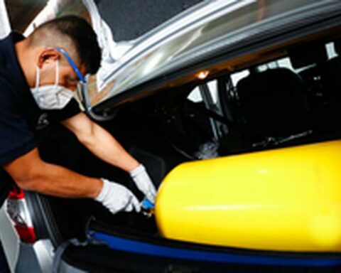 How much does the conversion of the vehicle from LPG to CNG cost?