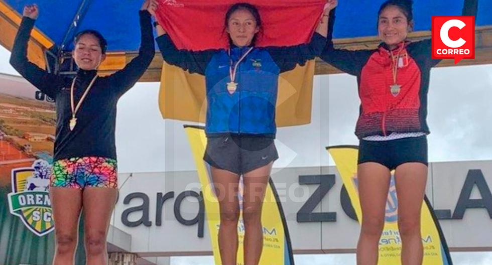 Huancaína athlete Yoci Caballero wins silver medal in Ecuador