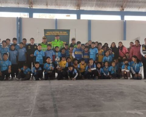 Huancavelica Police Station closes useful vacation cycle with 40 minors