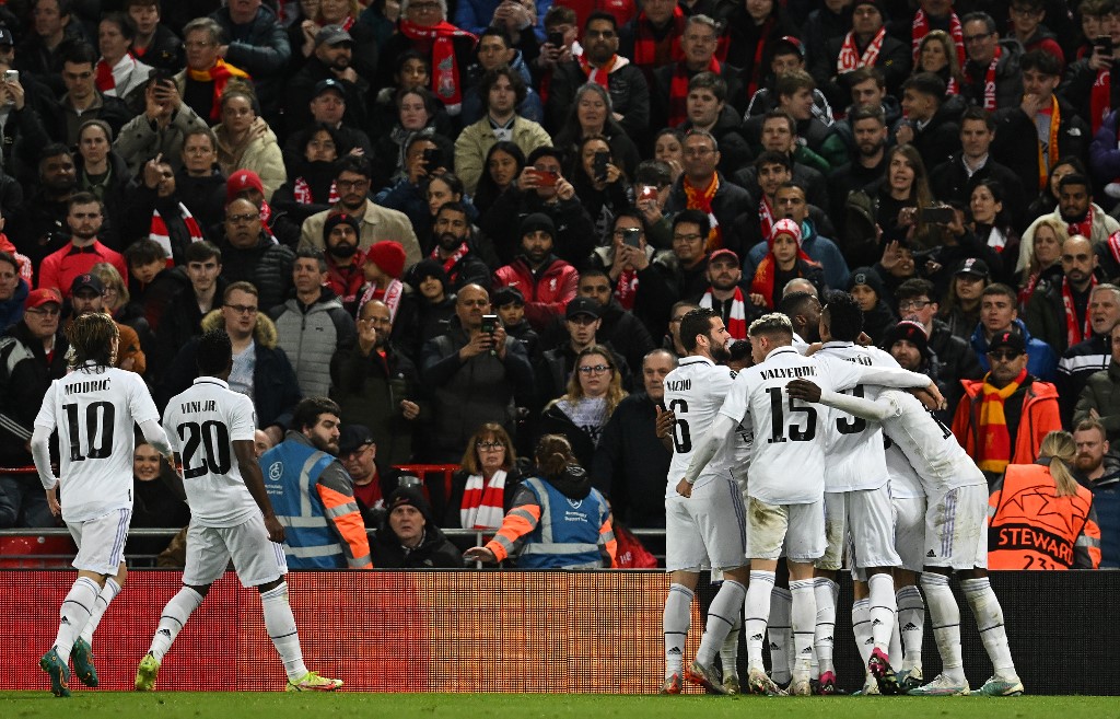 Huge comeback for Real Madrid at Anfield