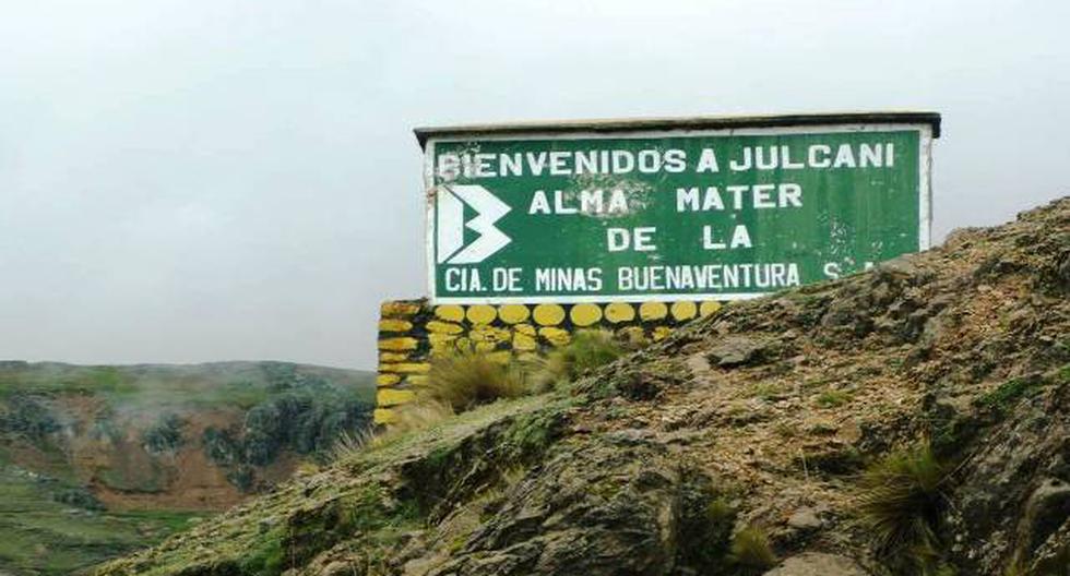 Julcani de Buenaventura mine suspended operations due to blockages