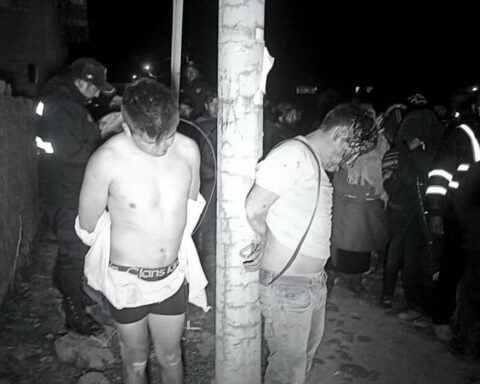 Juliaca: subjects accused of assaulting restaurant diners were almost lynched