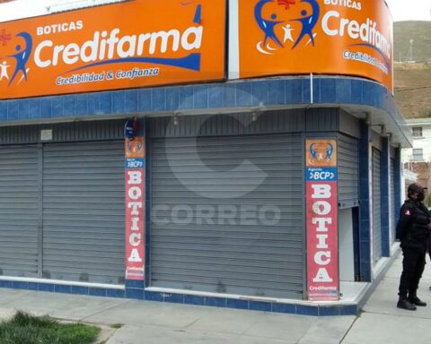 La Oroya: armed criminals enter the pharmacy and take 5 thousand soles (VIDEO)