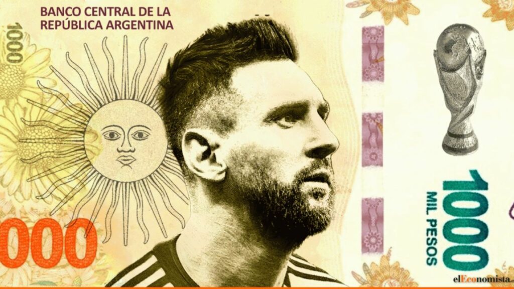 Lionel Messi could be the face of new high-denomination banknotes