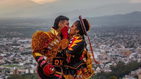 Luján and Santiago, a ballet love from the highlands that was born in the networks