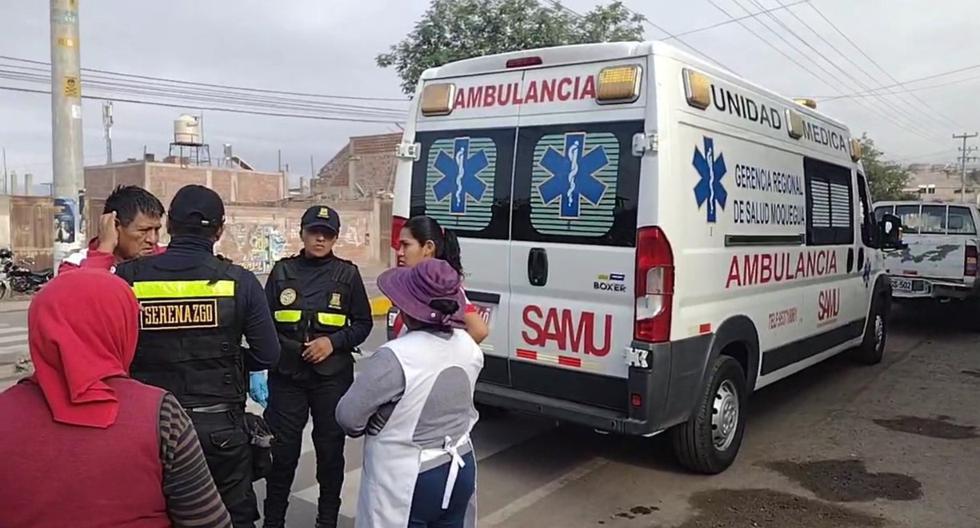 Moquegua: Cleaning worker is hit by a truck in reverse