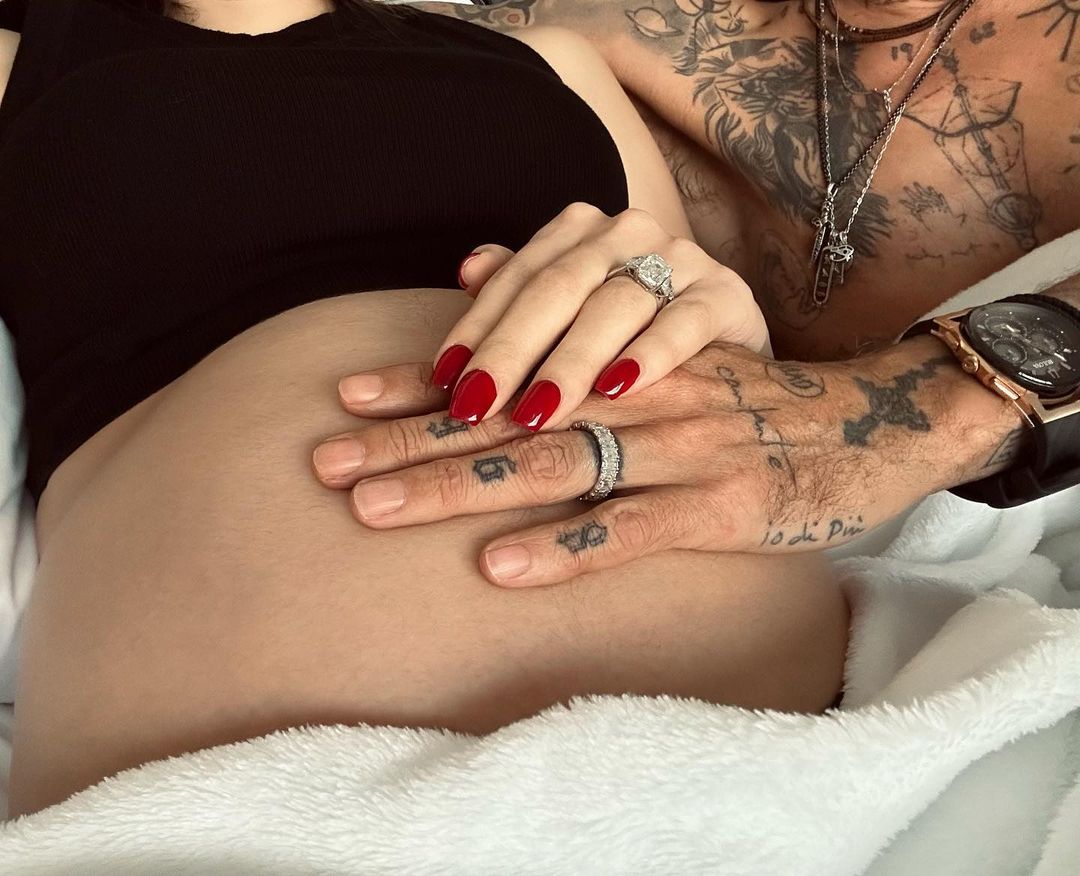 Nadia Ferreira announces her pregnancy on Valentine's Day