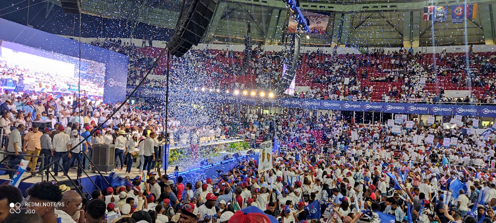 New leaders of the PRM are sworn in in activity of the +Cambio movement