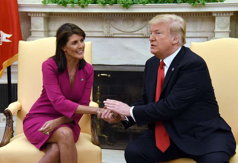 Nikki Haley challenges Trump for the Republican presidential nomination in the US