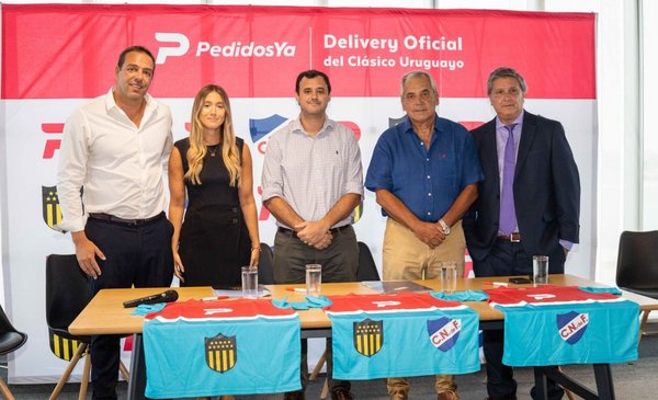 PedidosYa signed an agreement with Peñarol and Nacional: there will be discounts in the app and raffles for fans