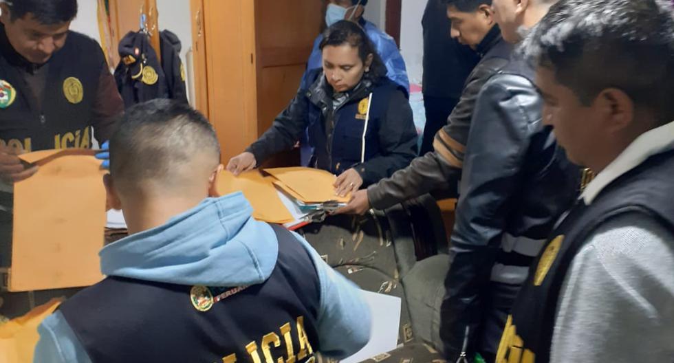 Police go to prison after being accused of femicide and parricide in Ayacucho