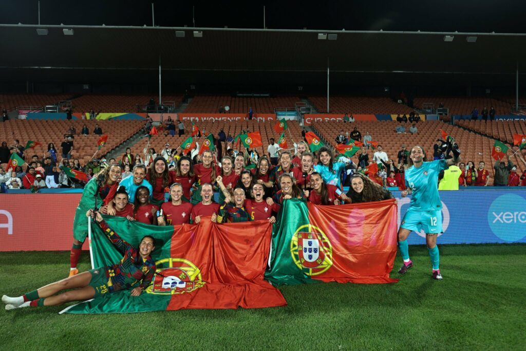 Portugal, elated by the historic achievement of its women's team