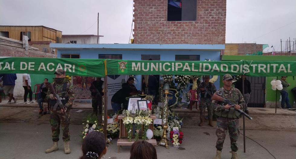 Posthumous tribute to Acari police officer murdered in the VRAEM (VIDEO)